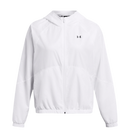 UNDER ARMOUR RIVAL SPORT WINDBREAKER WHITE WOMAN