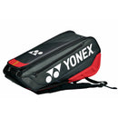 YONEX EXPERT RACQUET BAG BLACK/RED 6R