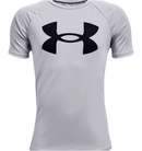 UNDER ARMOUR TECH™ BIG LOGO SHORT SLEEVE GREY LIGHT BOY
