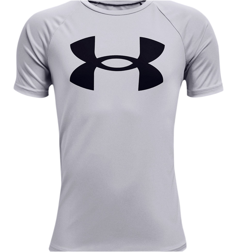 UNDER ARMOUR TECH™ BIG LOGO SHORT SLEEVE GREY LIGHT BOY