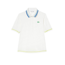 LACOSTE TENNIS ULTRA DRI PIQUE POLO CREAM WOMAN