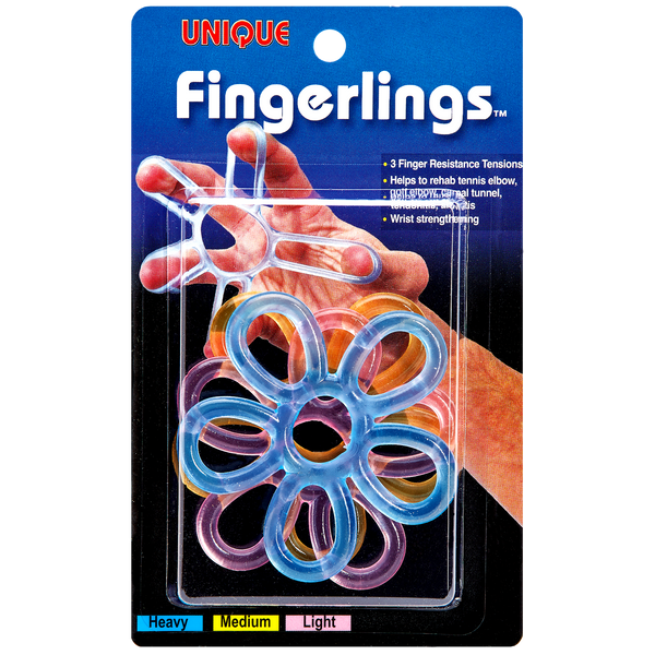 UNIQUE FINGER FLOWERS (3X)