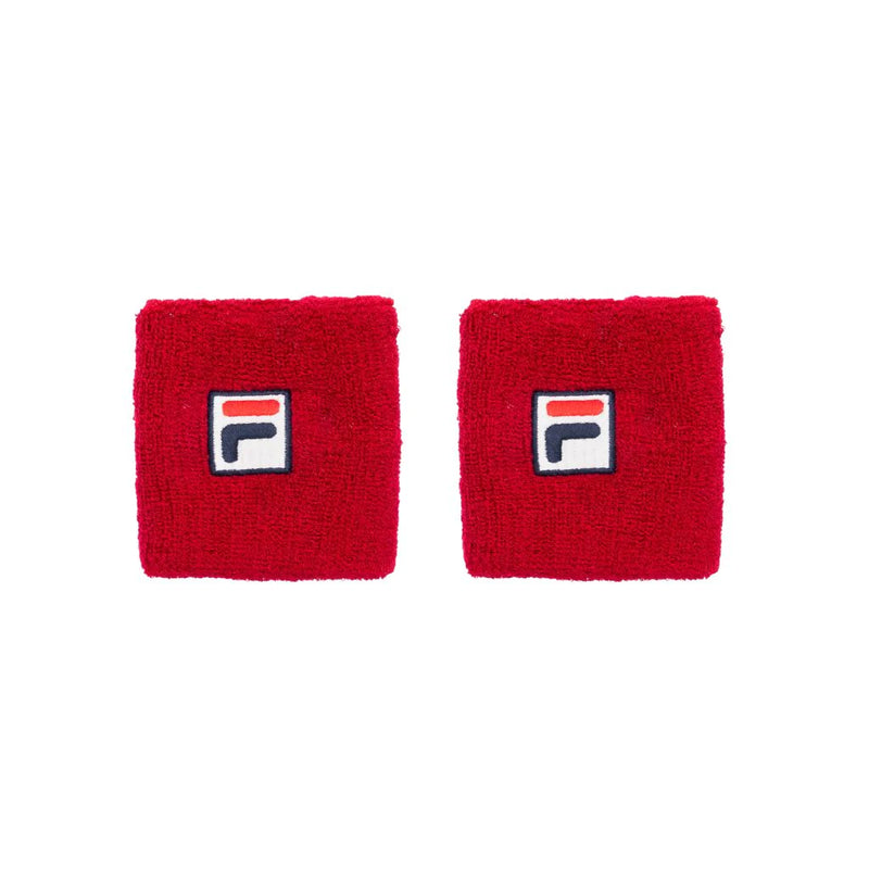 FILA WRISTBAND RED (2X)