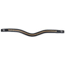 DY'ON STIRNBAND GOLD SWAROVSKI SCHWARZ