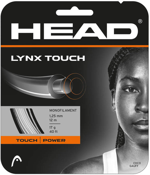 HEAD LYNX TOUCH TRASPARENTBLACK 12 m