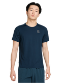 NIKE COURT ADVANTAGE T-SHIRT MARINEBLAU HERREN