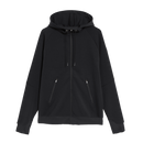 ON-RUNNING ZIPPED HOODIE BLACK MAN