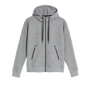ON-RUND ZIPPED HOODIE GRAU MAN