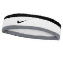 NIKE-Stirnband WEISS/GRAU/SCHWARZ