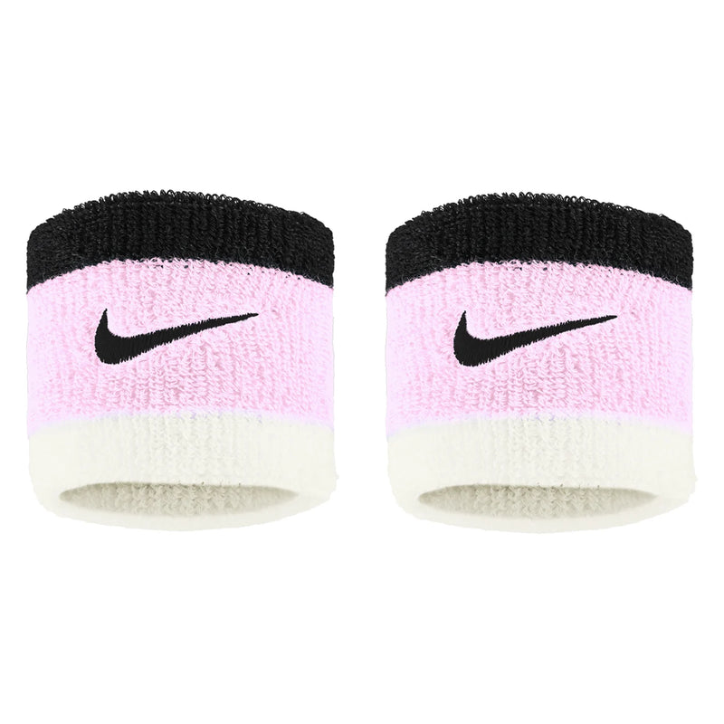 NIKE-ARMBÄNDER PINK/SCHWARZ (2X)