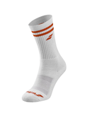 BABOLAT TEAM EINZELNE SOCKEN WEISS/ORANGE (1X)