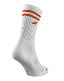 BABOLAT TEAM EINZELNE SOCKEN WEISS/ORANGE (1X)