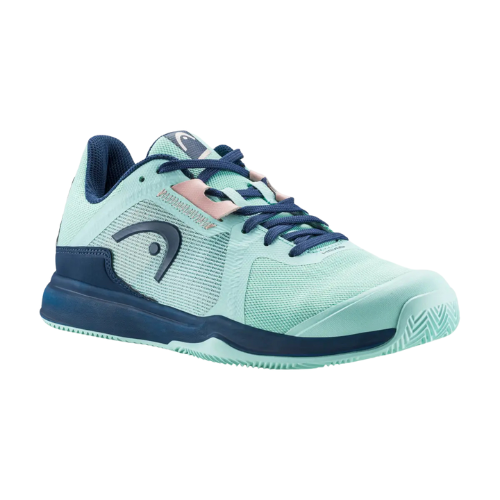 HEAD SPRINT TEAM 3.5 CLAY AQUA/DARK BLUE WOMAN