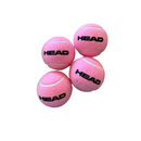 HEAD TENNIS PRESSURIZED BALL PINK (4X)
