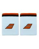 BABOLAT FROTTEE JUMBO SCHWEISSBAND WEISS/ORANGE (2X)