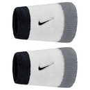 NIKE JUMBO-ARMBÄNDER WEISS/GRAU (2X)