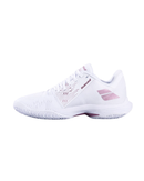 BABOLAT JET TERE 2 CLAY WEISS/GOLD PINK DAMEN