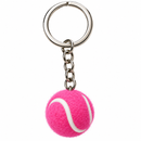 TENNIS BALL KEYCHAIN PINK