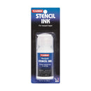 TOURNA RACQUET STENCIL INK BLUE