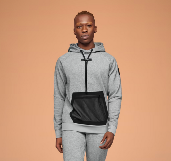 ON-RUNNING HOODIE GREY MAN