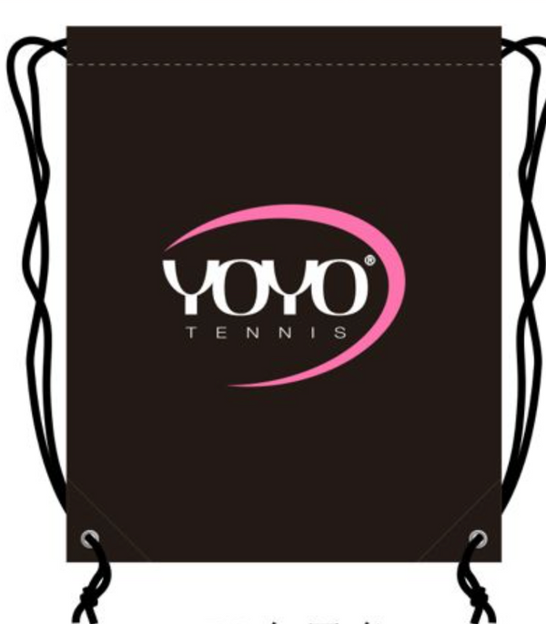 YOYO-TENNIS GYM BAG BLACK/PINK