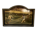 VINTAGE TENNIS 3D BILD (44X64 cm)