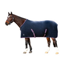 HKM FLEECE COOLER DECKE POLAR SCHWARZ/BORDEAUX