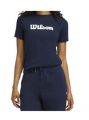 WILSON TEAM GRAPHIC TEE NAVY WOMAN