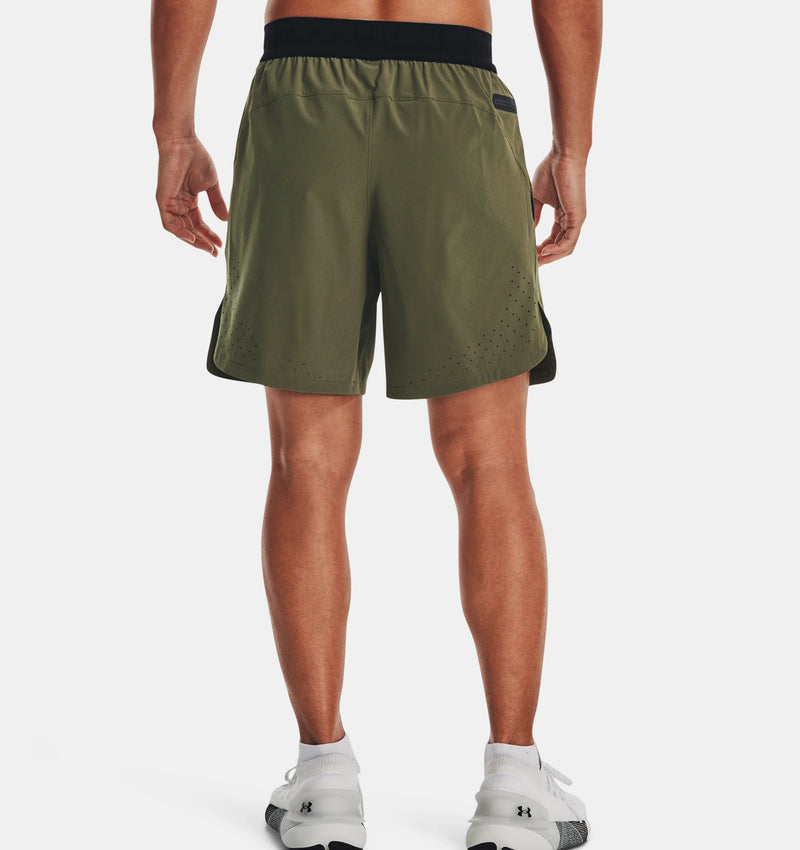 UNDER ARMOUR VANISH WOVEN 6" SHORTS MARINE GREEN MAN