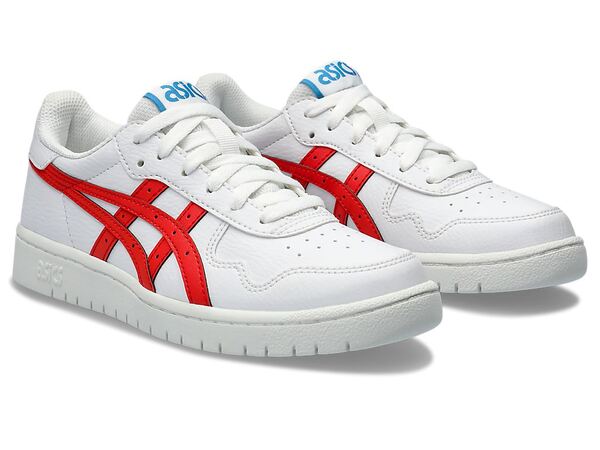 ASICS JAPAN S GS WHITE/RED JUNIOR