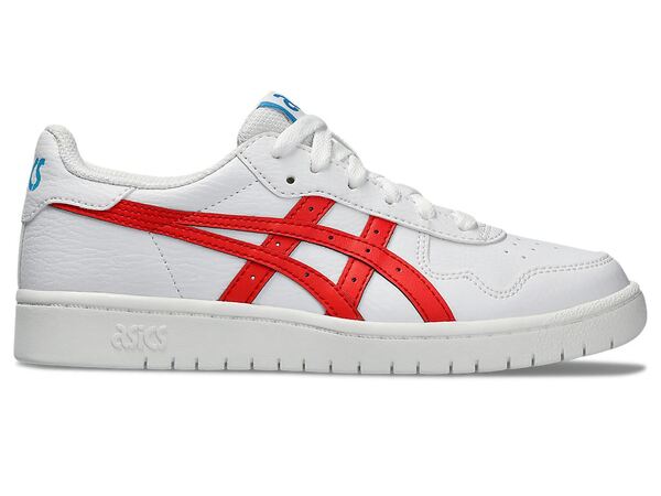 ASICS JAPAN S GS WHITE/RED JUNIOR