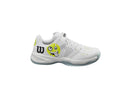 WILSON KAOS EMO WHITE/SAFETY YELLOW JUNIOR