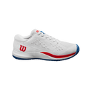 WILSON RUSH PRO ACE WHITE/BLUE JUNIOR