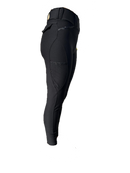 PHILI-REITTIGHTS STRASS LOGO SCHWARZ DAMEN
