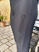 PHILI-REITTIGHTS STRASS LOGO SCHWARZ DAMEN
