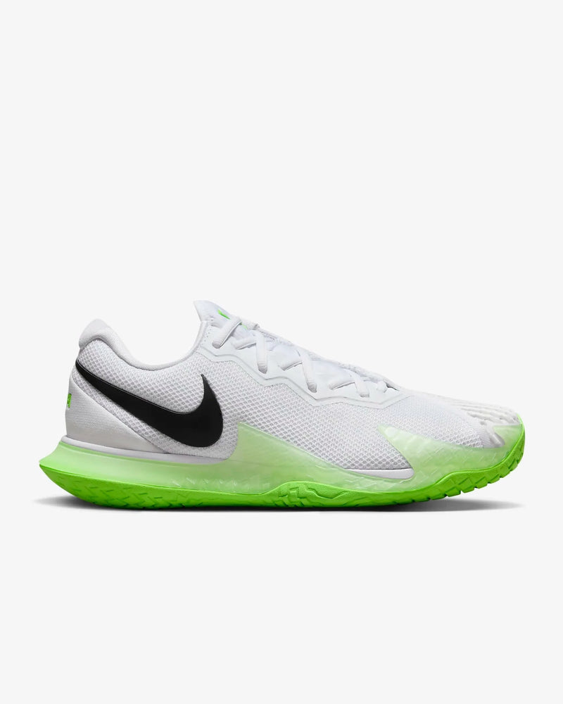 NIKE AIR ZOOM CAGE 4 RAFA HC WHITE/ACTION GREEN MAN