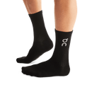 ON LOGO SOCK BLACK UNISEX (3X)