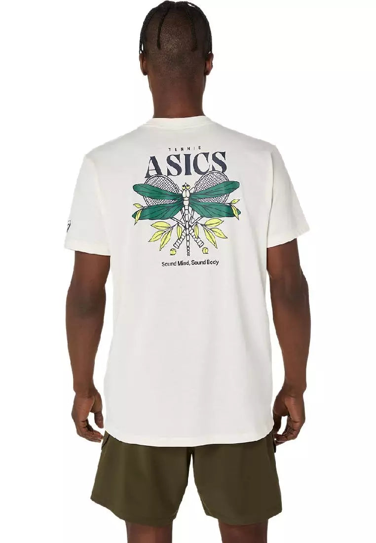 ASICS GAME SEASONAL GRAPHIC TEE CREAM MAN