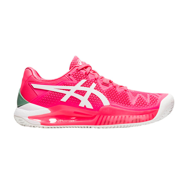 ASICS GEL-RESOLUTION 8 CLAY PINK CAMEO/WHITE WOMAN