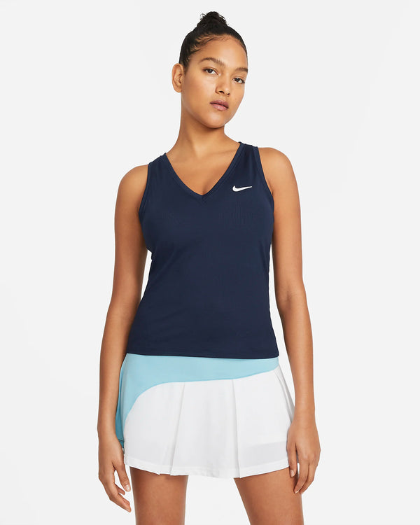 NIKE COURT VICTORY TANK TENNIS NAVY WOMAN