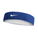 NIKE HEADBAND REVERSIBLE ROYAL WHITE