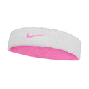 NIKE HEADBAND REVERSIBLE PINK WHITE