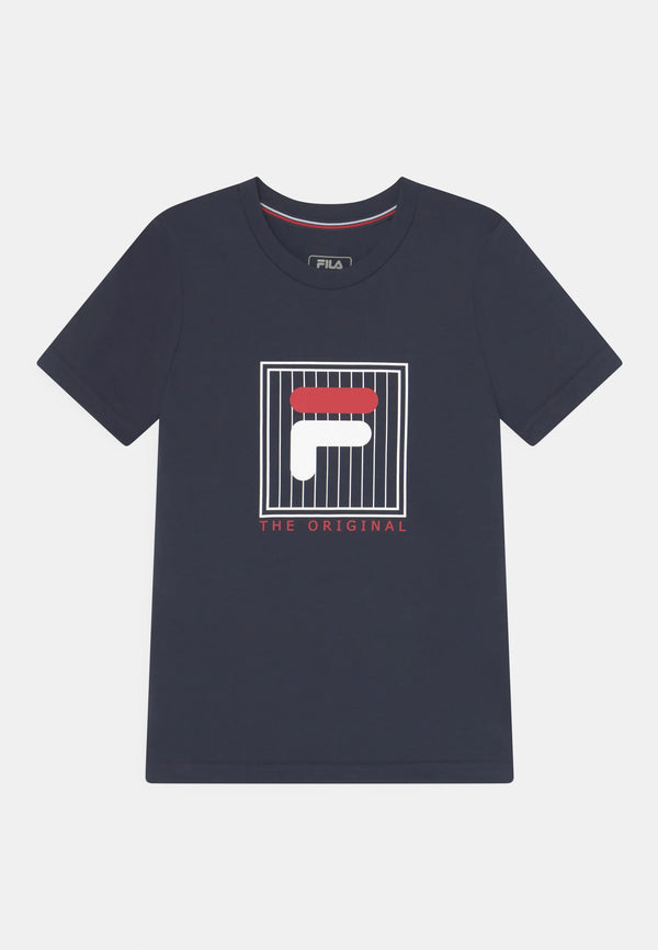 FILA T-SHIRT JASPER NAVY BOY