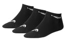 HEAD SNEAKER SOCKS BLACK (3X)