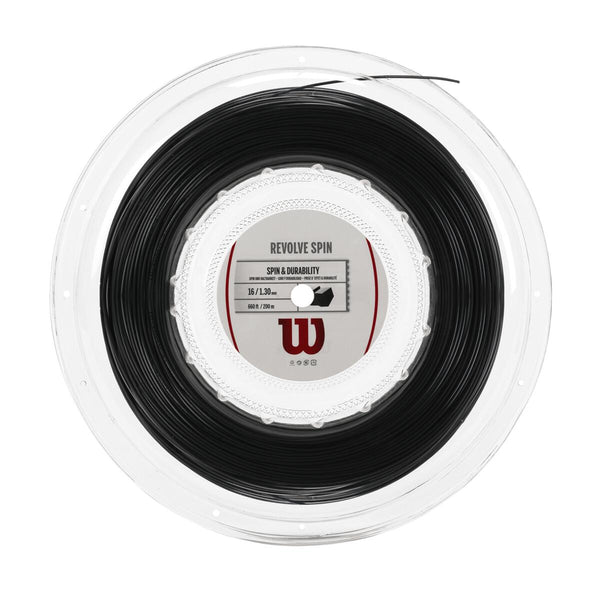 WILSON REVOLVE SPIN BLACK 200 m