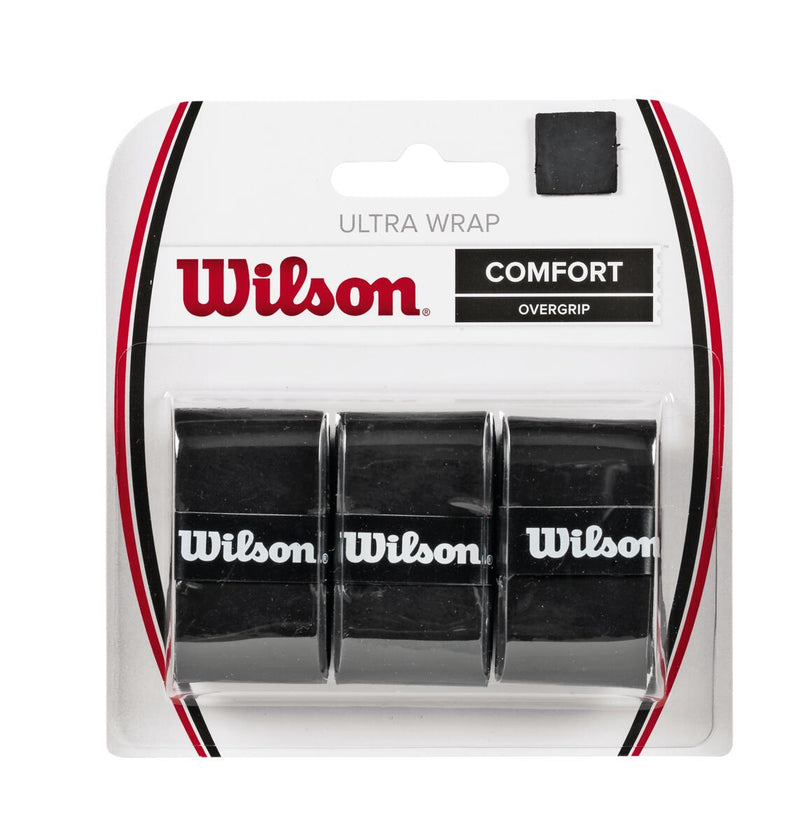 WILSON ULTRA WRAP OVERGRIP BLACK (3X)