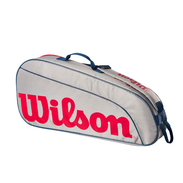 WILSON BAG 3R GREY/RED JUNIOR