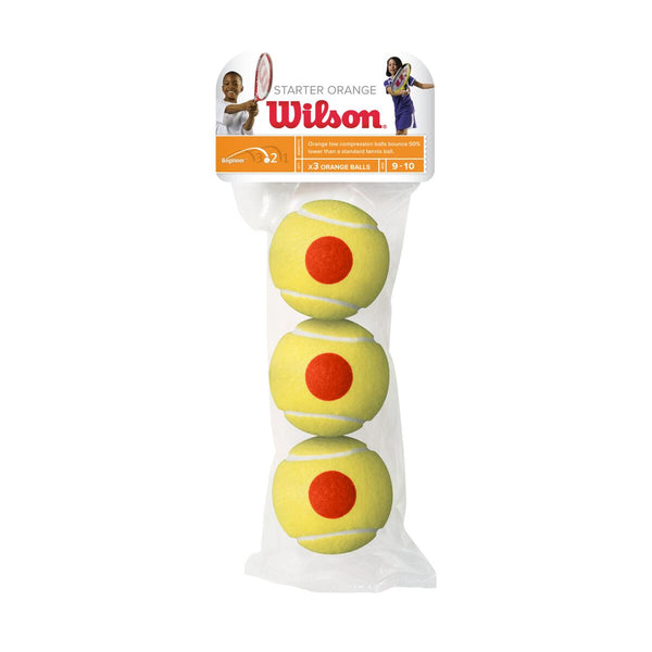 WILSON STARTER TOUR ORANGE (3X)