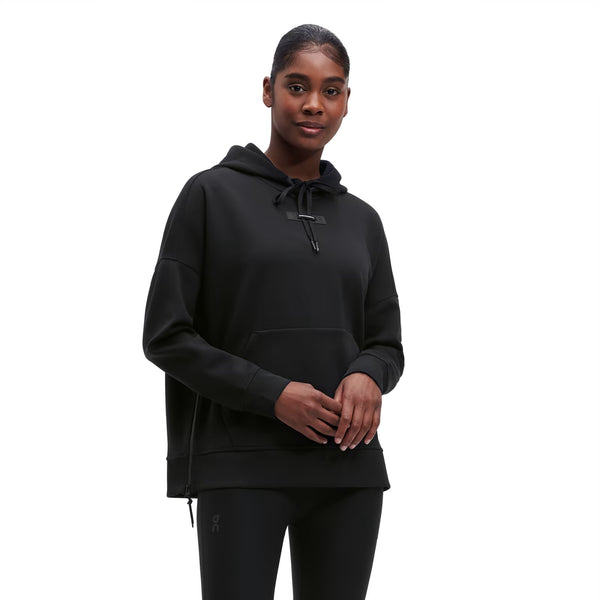 ON-RUNNING HOODIE BLACK WOMAN