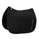 ESKADRON HIGHGLOSS PEACOCK SADDLE CLOTH PLATINUM 23 BLACK